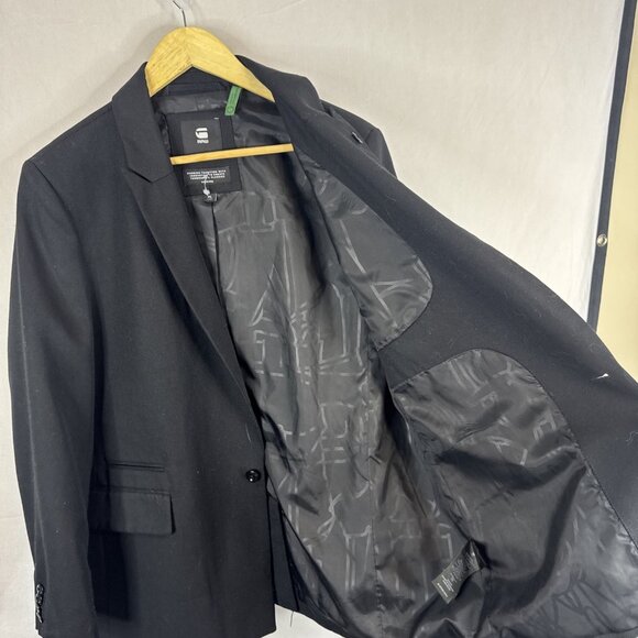 G-Star RAW Classic BF Blazer Women’s XL Black Structured Jacket - Picture 7 of 10